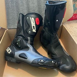 Sidi Motocycle Riding Boots Men size 12.5